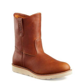 Red Wing Férfi Traction Tred 9-inch Soft Toe Munkavédelmi Bakancs Barna